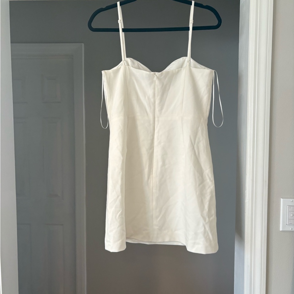 French Connection Ivory Sleeveless Dress